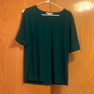Teal dress shirt size M